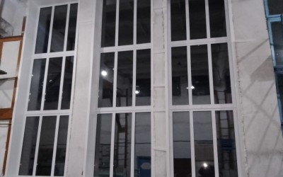 Остекление внутри производственного цеха